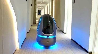 In China, showed the first "robotic" hotel