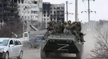 The Russian army liberates Donbass