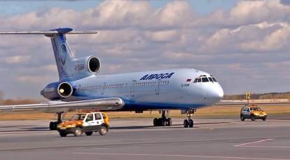 La partenza della leggenda: il Tu-154 ha effettuato il suo ultimo volo commerciale in Russia