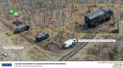 На Донбассе замечен новейший российский комплекс «Наводчик-2»