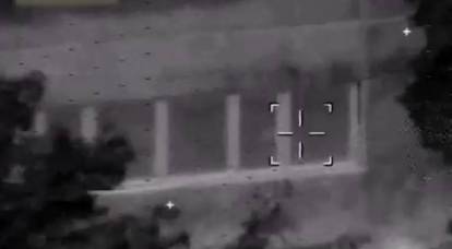 Roket pencereden uçtu: Polonyalı paralı askerlerin Donbass'ta konuşlandırıldığı yere bir saldırı gösteriliyor