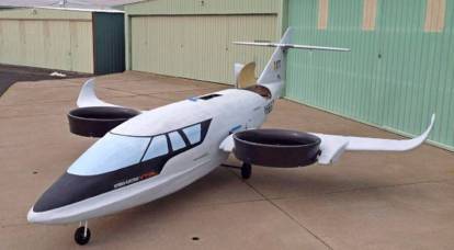 Un prototip de avion cu trei ventilatoare a fost testat în SUA