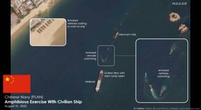 ארצות הברית התרשמה מתצלומי תרגילי התקיפה האמפיביים של סין