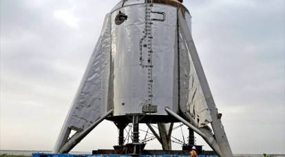 SpaceX zeigte die ersten Tests des interplanetaren Raumschiffs Starship