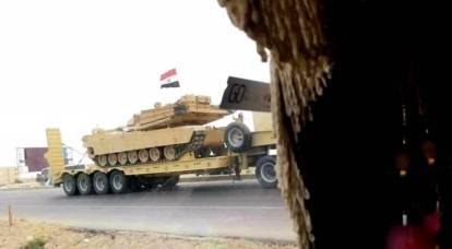 エジプトが戦争に参加：戦車「エイブラムス」の列がリビアに行く
