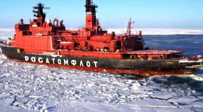 Russian nuclear icebreakers doubled activity in the Arctic
