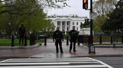 Ein Mann beging in der Nähe des Weißen Hauses Selbstmord