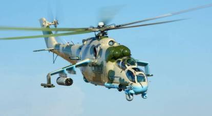 乌克兰Mi-24机组人员在非洲袭击了武装分子