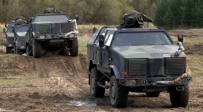 德国装甲运兵车“Dingo” - 对乌克兰的帮助较弱，而不是“豹”和“Marders”