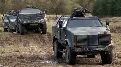Saksalaiset panssaroidut miehistönkuljetusalukset "Dingo" - heikko apu Ukrainalle "Leopards" ja "Marders" sijaan