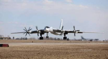 Сразу 12 ракетоносцев Ту-95МС движутся к пусковым рубежам
