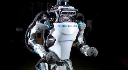 Amerika mulang robot unsur parkour