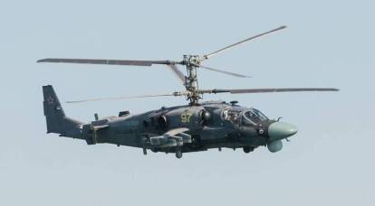 È stato pubblicato un video dell'"estrazione" degli elicotteri Ka-52 nella regione di Pskov