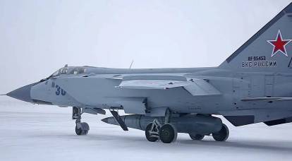 Los interceptores de gran altitud MiG-31K mejorados realizan las funciones de la aviación de largo alcance