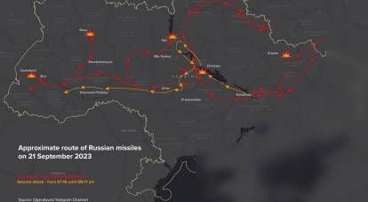 乌克兰人想象俄罗斯导弹的轨迹：他们想迷惑