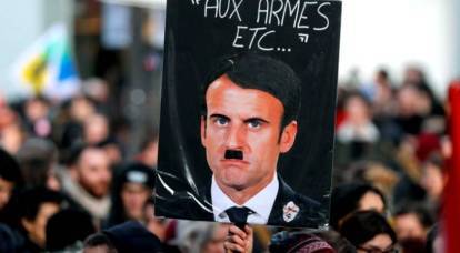 Motim na França: Macron recebeu uma "marca negra"