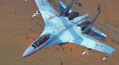 Russian Su-35 shot down a Ukrainian helicopter from a cannon near Odessa