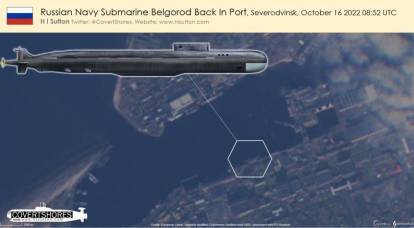 El submarino nuclear "Belgorod", que sembró el pánico en Occidente, regresó sano y salvo a Severodvinsk