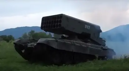 In Germany, new Russian TOS-3 “Dragon” was noticed in the Northwestern Military District zone