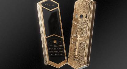 Compania rusă Caviar a lansat un telefon „regal”.