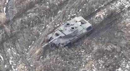 Le canon a été traversé : le deuxième Leopard 2A1 en une journée a été neutralisé par nos soldats
