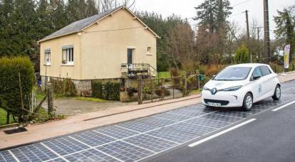 L'expérimentation de l'autoroute «solaire» française s'est transformée en un fiasco complet