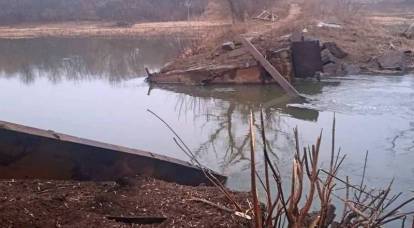 La distruzione di massa dei ponti delle forze armate ucraine si è cacciata in un angolo