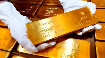 Россия сокращает экспорт золота, оставляя его себе