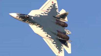 Su-57 took off with mock-ups of the latest hypersonic missiles