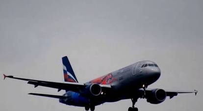Um avião de passageiros faz um pouso de emergência em Sheremetyevo