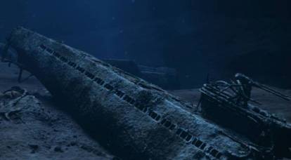 An unknown sunken submarine was discovered at the bottom of the Baltic Sea