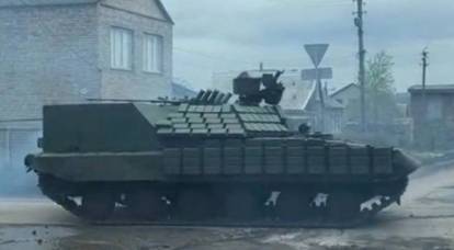 In Ukraine, they began to convert T-64 tanks into armored personnel carriers