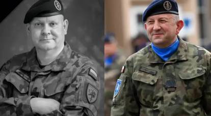 General fall in Polish: is the almost simultaneous death of one officer and the resignation of another officer accidental?