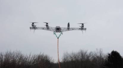 En Rusia se prueba un pesado dron de despegue vertical