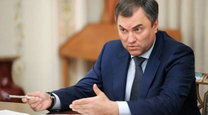 Volodin sagte, wer das Europäische Parlament gezwungen habe, sich der SP-2 zu widersetzen