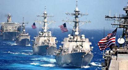 USA skickade en hel flotta mot Ryssland