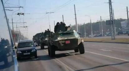 В Белоруссии начинаются масштабные передвижения войск