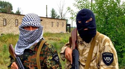 Weapons have already been issued: “Caliphate” forms on the border with Crimea