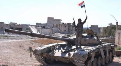 Syrian army reached the border with Turkey
