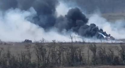 ВС РФ уничтожили два «Страйкера» огнем из ПТРК «Корнет»