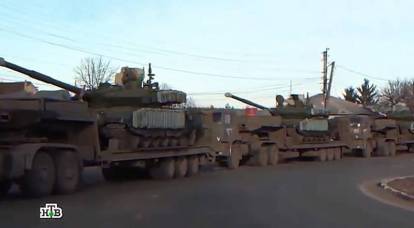 Se informa que alrededor de 200 tanques T-90M "Breakthrough" más nuevos han llegado a la zona NMD.