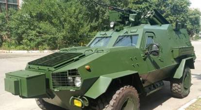 Monstruo ucraniano: vehículo blindado con misiles