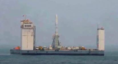 中国已经进行了第一次海上运载火箭的发射