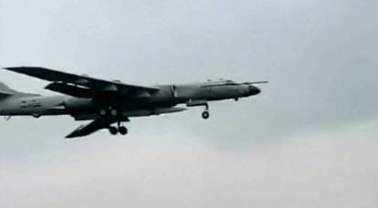 Americans are "wondering" which missile the Chinese bomber H-6N carried