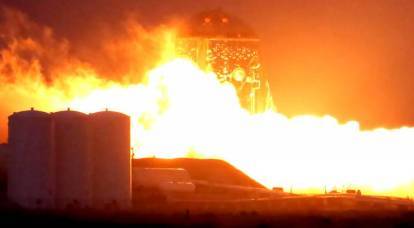 American Starhopper caught fire during testing