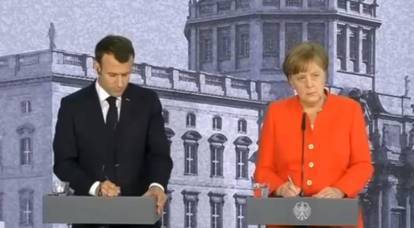 Macron apoya la candidatura de Merkel para el cargo de directora de la Comisión Europea