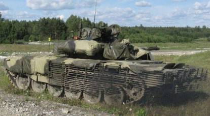 T-90M yang ditingkatkan menjadi lebih efektif dalam pertempuran berkat kamuflase “Cape”.