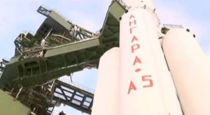 La rampa di lancio per "Angara" iniziò ad essere eretta presso il cosmodromo di Vostochny