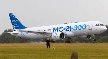 The newest Russian liner MC-21 may fall under the new sanctions