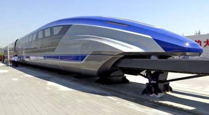 China has created a train accelerating to 600 km / h